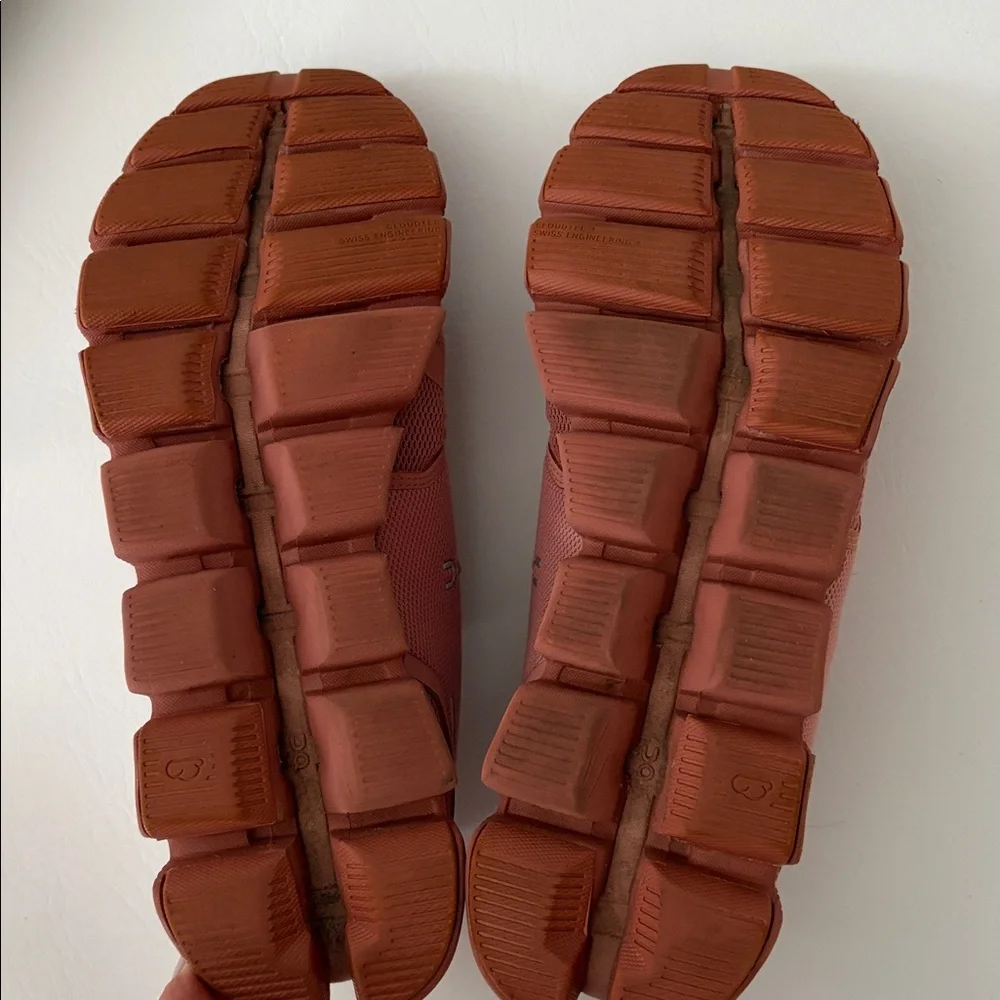 On Cloud 5 Women’s Running Shoes Sneakers Monochrome Rose Speed Laces size 9 - Picture 9 of 15